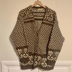 Vintage LLBean Cardigan - SZ L